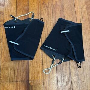 Black Diamond Outdoor Trail Running Gaiters in Black